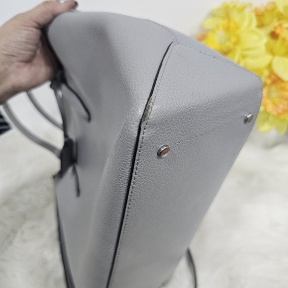 Kate Spade Eva top zip gray satchel - Picture 17 of 17